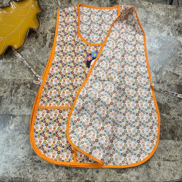 Craft Apron Mexican Artisan Little Frida Embroidered,Mandil Artesanal Mexicano - Picture 5 of 9